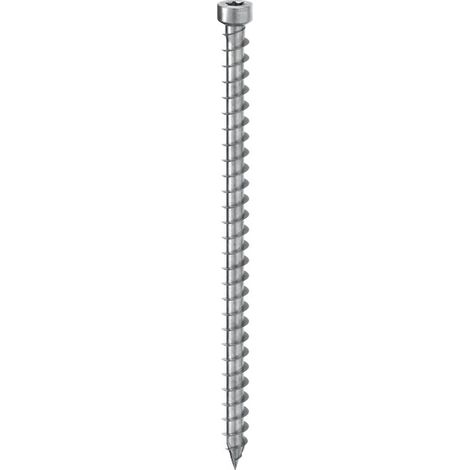 Vgz vite per legno connettore tutto filetto testa cilindrica 9x240 mm.