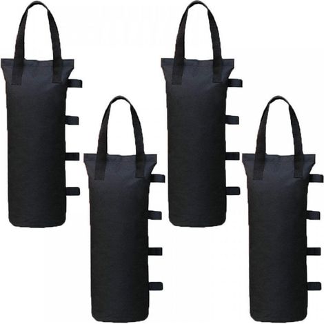 Sacs à sable pour pavillon, grande capacité pour stabiliser votre abri extérieur résistant aux vents forts extérieurs (1/4)
