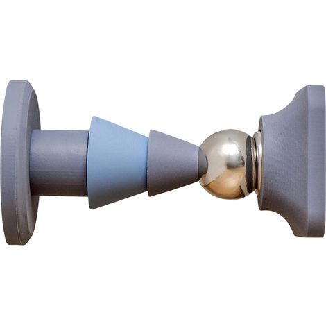 Fermo Porta in Silicone Fermaporta Magnetico Antiscivolo Blu (1/5)