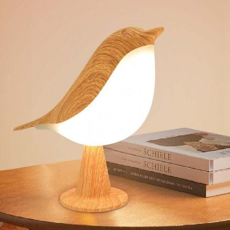 Lampe de Chevet Tactile, Lampe De Table Rechargeable avec 3 Modes Dimmable, 3000K-6000K, 1800mAh, Sans Fil, Décoration pour Maison, Parfaite pour Chambre Bureau Cadeau (1/4)