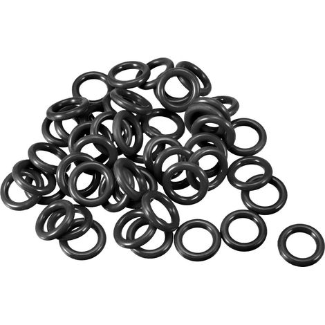 Packung mit 50 Gummi O Ringe 10mm AD 7mm ID 1,5mm Breite Metrische Dichtung Dichtungsring Dichtungen (1/5)