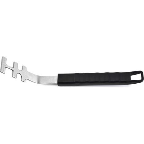 Levier de Grille de barbecue,tête en Acier Inoxydable,culinaire modulaire pour soulever Facilement Les grilles Chaudes et Sales, 27,5cm,pour Tous Les barbecues avec Utilisation modulaire culina (1/4)