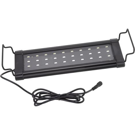Lampe LED pour aquarium, spectre complet, haute luminosité, boîtier ultra-fin en alliage d'aluminium, 3 modes d'éclairage, pour plantes aquatiques. (1/5)