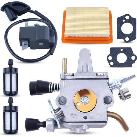 Carburateur FS120 pour débroussailleuse Stihl FS120 FS200 FS250 FS300 FS350, 4134 120 0603, 4134 120 0653, 4134 400 1301, 4134 141 0300 (1/5)