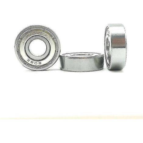 Roulements de roue 608 (lot de 20) en acier au carbone pour rollers, patins à roulettes et skateboards. Compatibles avec les roues de skate en ligne et les skateboards à roulettes. (1/5)