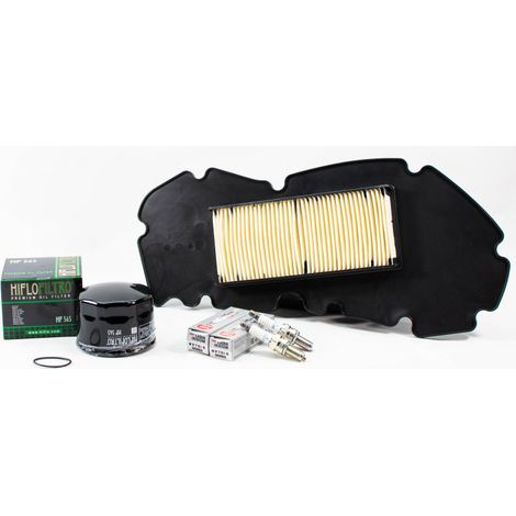 Kit Révision Filtres Bougies pour PIAGGIO MP3 530 HPE Exclusive ABS de 2022 à 2024 - Sans Huile