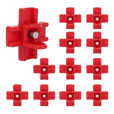 SHINING HOUSEAbreuvoir à Poulet 12 Pièces, Mangeoire à Poule à Tête d'eau Fournitures Automatiques pour Volailles, Abreuvoir de Canard à Montage Latéral Horizontal pour Abreuvoir Propre