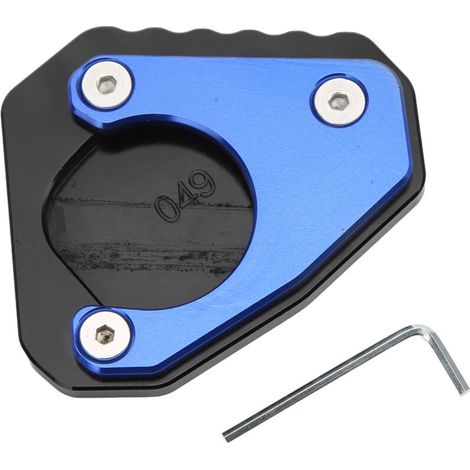 Motorcycle Kickstand Extension Support Plate, Aluminum Alloy Replacement for G310GS 2017-2018 Blue (1/5)