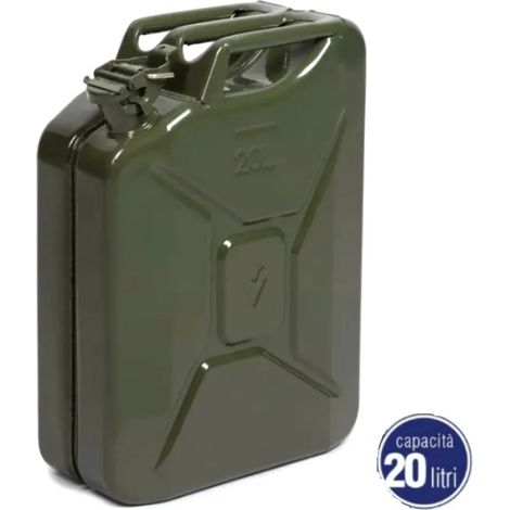 TANICA PER CARBURANTI IN METALLO 20 LITRI (1/3)