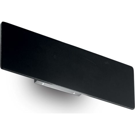 Ideal Lux ZIG ZAG Applique murale rectangulaire à LED intégrée, noire, 1350 lm, 4000 K (1/2)