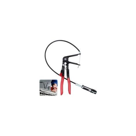 Pinza per fascette stringitubo a braccio lungo – larghezza 12 mm – Azionamento con cavo Bowden per spazi ristretti – Facile montaggio e smontaggio (1/4)