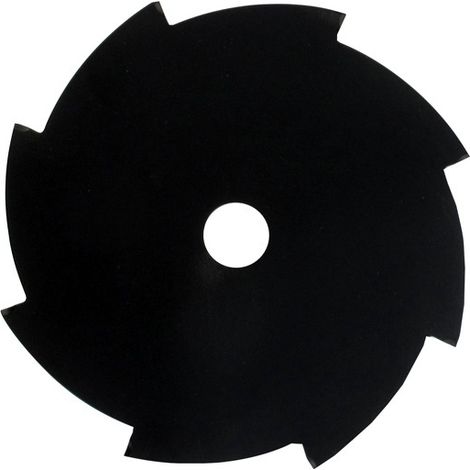 Lame 8 dents plate 255mm UNIVERSELLE pour débroussailleuse