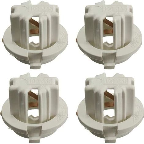 4 pièces pour BMW X5 E53 2003 2004 2005 2006 support de douille de feu arrière de voiture (blanc)