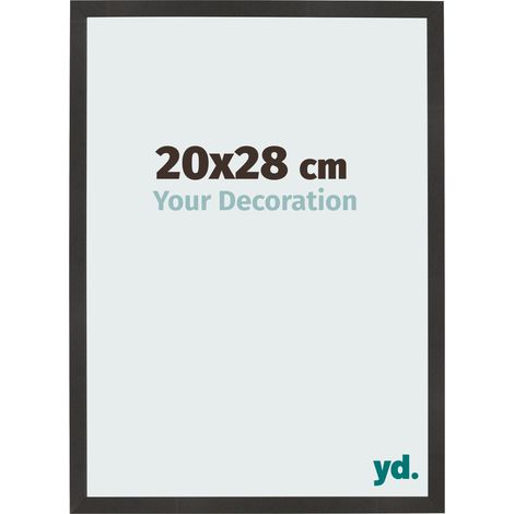 yd. - Cadre photo 20x28 - Noir Mat - MDF - Bologna