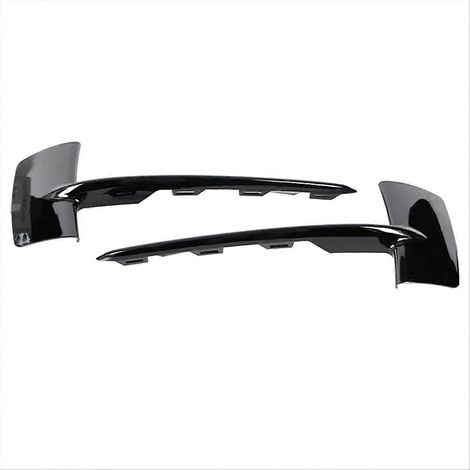 2 baguettes de finition noires pour calandre inférieure de pare-chocs avant pour BMW F15 X5 2014-2018 51117325395 51117325396 Accessoires auto - JBMEDIA (1/4)