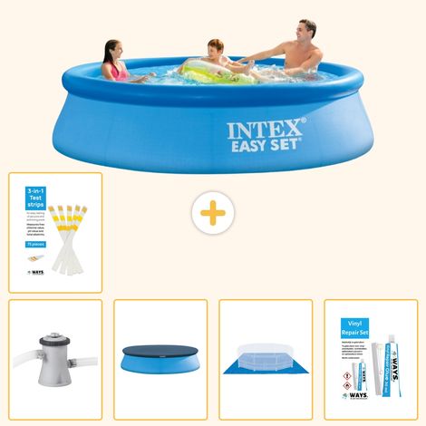 Intex Piscine Easy Set Ronde - 305x76 cm - 6-pièces S22408 (1/5)