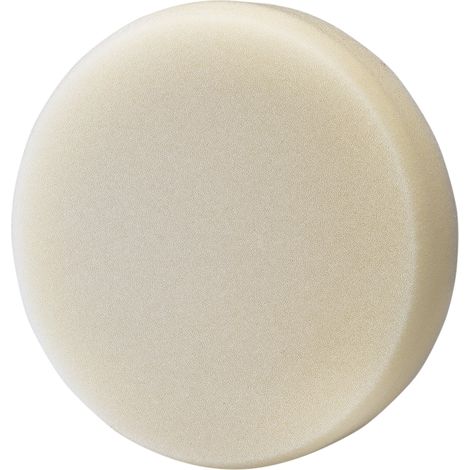 Draper 20369 Medium-Light Polishing Pad, 150mm, White