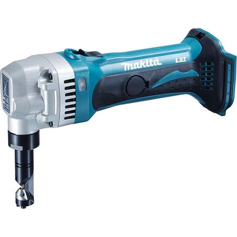 Makita – Grignoteuse électroportative 18V – Tête de coupe réglable 360° – Découpe légère métaux ferreux et non ferreux – Protection électronique