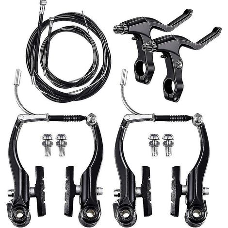 Convient à tous les accessoires de VTT, y compris les freins V-Brake, les câbles externes, les leviers de frein et les composants de freins avant et arrière. (1/5)
