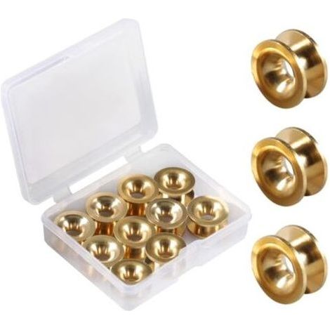 Juego de 10 accesorios para cortasetos con puntas de orejas, entregados en una caja de almacenamiento de plástico. (1/5)