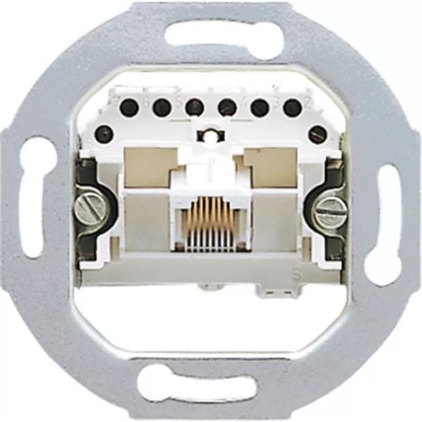8-polige RJ45-Telefonbuchse JUNG UAE 8 UPO (1/2)