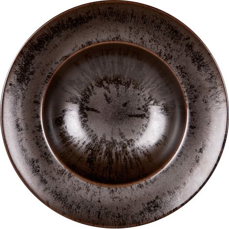 Table Passion - Assiette à pâtes Onyx 27 cm (lot de 6) (1/2)