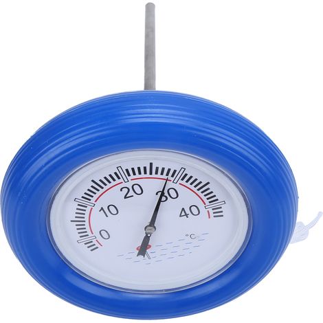 Thermomètre de piscine à tête ronde pour piscines extérieures, intérieures et spas (1/5)