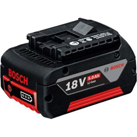 Batterie Li-ion Bosch Professional GBA 18V 5,0Ah - Grande autonomie et technologie COOLPACK 1.0 (1/2)