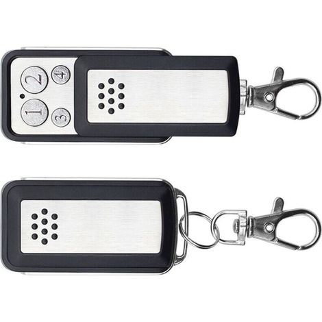 Telecommande Portail, 2 Pièces Télécommandes de Garage 433,92 MHz, Bip Portail Universelle pour 114253 104257 104251, Compatible avec A-vid-sen, Ex-tel, T-hom-Son, 4 Boutons (1/5)