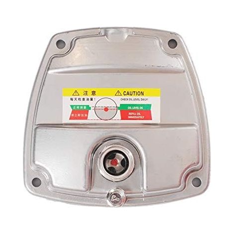 Compresor de aire PCP de 4500 PSI, compresor de bomba monocilíndrica PCP, repuesto de cubierta frontal y almohadilla de goma