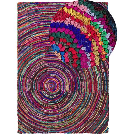Tappeto in tessuto multicolore 160 x 230 cm Malatya