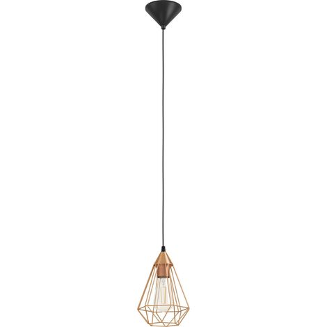Lustre TARBES, suspension à flamme vintage au look rétro, matériau : (1/5)
