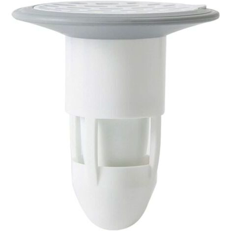 Floor Drain Sewer Filter, Sewer Stopper, Odor Proof Connectors for Shower Floor Drainage for Bathroom No Filter Suitable for Leaking Bath-Kitchen Pipes (White) (1/5)
