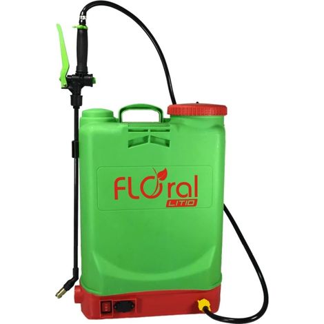 Floral Eletric Pulverizador Mochila Sulfatadora a Batería 16L