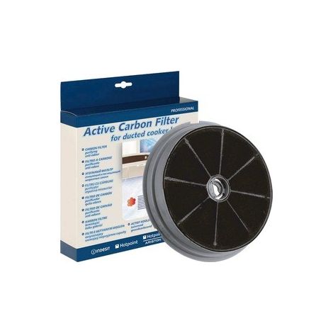 Filtre charbon rond type 180 CR300 (à l'unité) (51055-2055) (CR300) Hotte AIRLUX, ARISTON HOTPOINT, ROSIERES, CANDY, INDESIT, FA