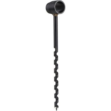 Perceuse à tarière manuelle noire haute dureté légère perceuse de survie portable pour le travail du bois sauvage 10-230mm/0.39-9.06in Autre outil du menuisier (1/4)