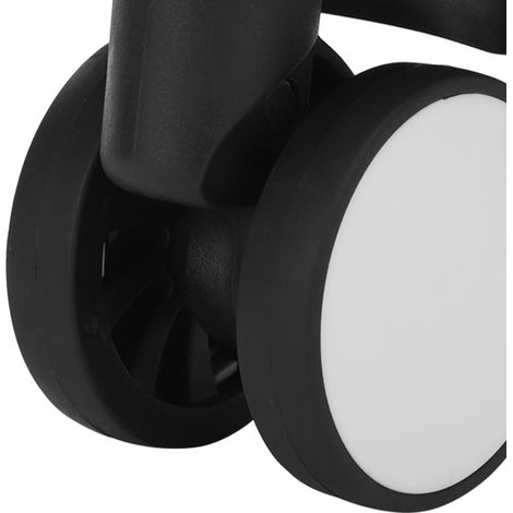 1 Paire de Roues Universelles pour Valise Noires - Accessoires de Remplacement pour Bagages - Fournitures de Voyage Extérieur (1/5)