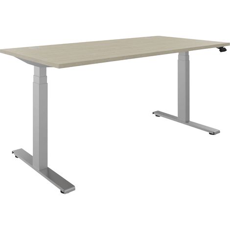 FRANKEL kaiserkraft, Bureau assis-debout BOTTOM-UP, droit, l x