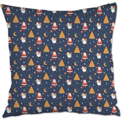 Housse de coussin moderne design résistant au lavage pour mariage, anniversaire, naissance de bébé (1/5)