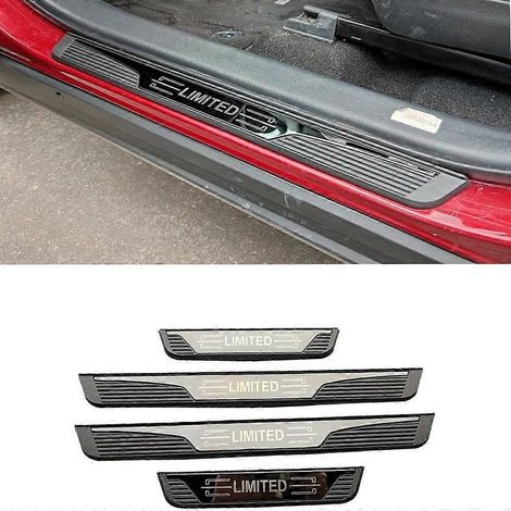Accessoires automobiles : seuil de porte pour Jeep Wrangler, bande de protection de seuil de porte 2020-2024, pièces automobiles ( ) (1/5)