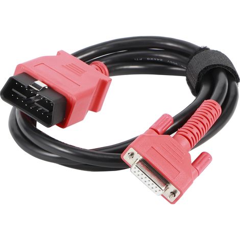 Câble de données de test principal pour scanner OBD2, remplacement compatible avec Autel MaxiSys MS905 et MS908 (1/5)