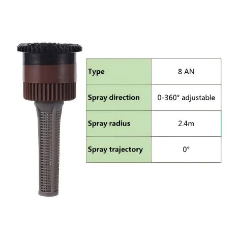 (I-10PCS) Lot de 10 buses de rechange pour arroseur escamotable, tête d'arrosage orientable de 0 à 360°, filetage mâle 1/2". (1/5)
