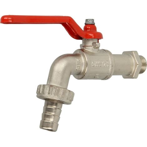 Robinet double service 3/8’’ avec raccorde flexible