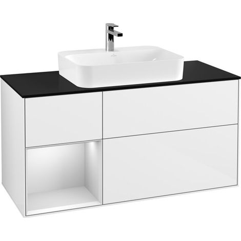 Villeroy & Boch F412MTGF Waschbeckenunterschrank Finion F41 (1/2)