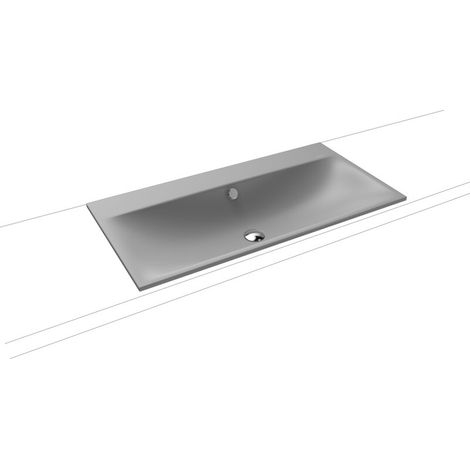 Kaldewei 907806013663 Lavabo encastré SILENIO pour meuble de salle de bains (1/2)