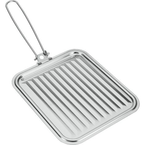 Metaltex Diffusore griglia-carne in metallo 24x21 cm due pezzi