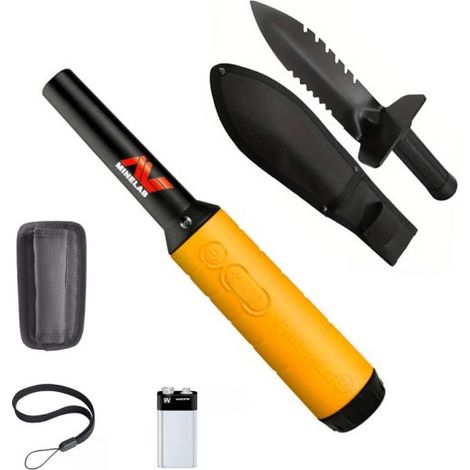 Minelab Pinpointer Pro-Find 35 + Coltello da scavo per Metal detector
