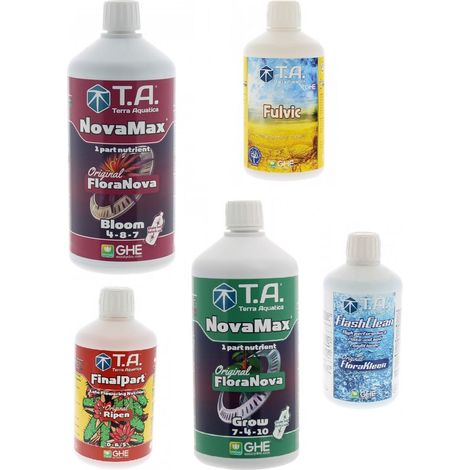 Pack engrais NOVA MAX en litre + stimulants