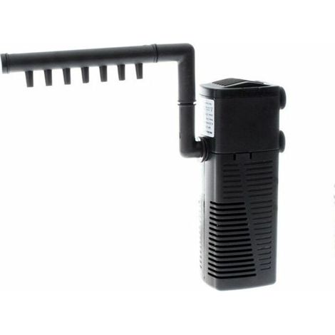 Filtre Intérieur Aquarium, 8W 600L/H Filtre Interne pour Aquarium 80 litres Filtre Pompe Aquarium pour Petit Réservoir, Aquariums d'eau Froide ou Tropicaux, Réservoir de Tortues (1/3)