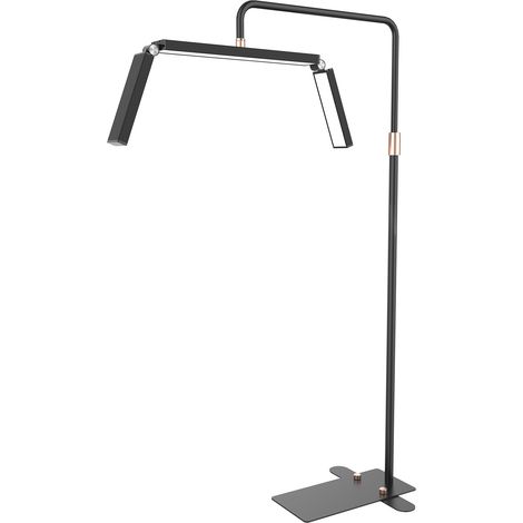 LAMPE LED SUR PIED 40W, 3000 LUMENS, 3200K-5600K, VARIATEUR, PLIABLE 180°, ROTATION 360°, TÉLÉCOMMANDE, POUR VLOG BEAUTÉ SALON (1/5)